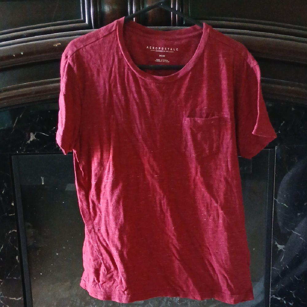 Aeropostale Mens Pocket Tee M